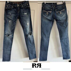 Rock Revival Charlotte Skinny Size 27